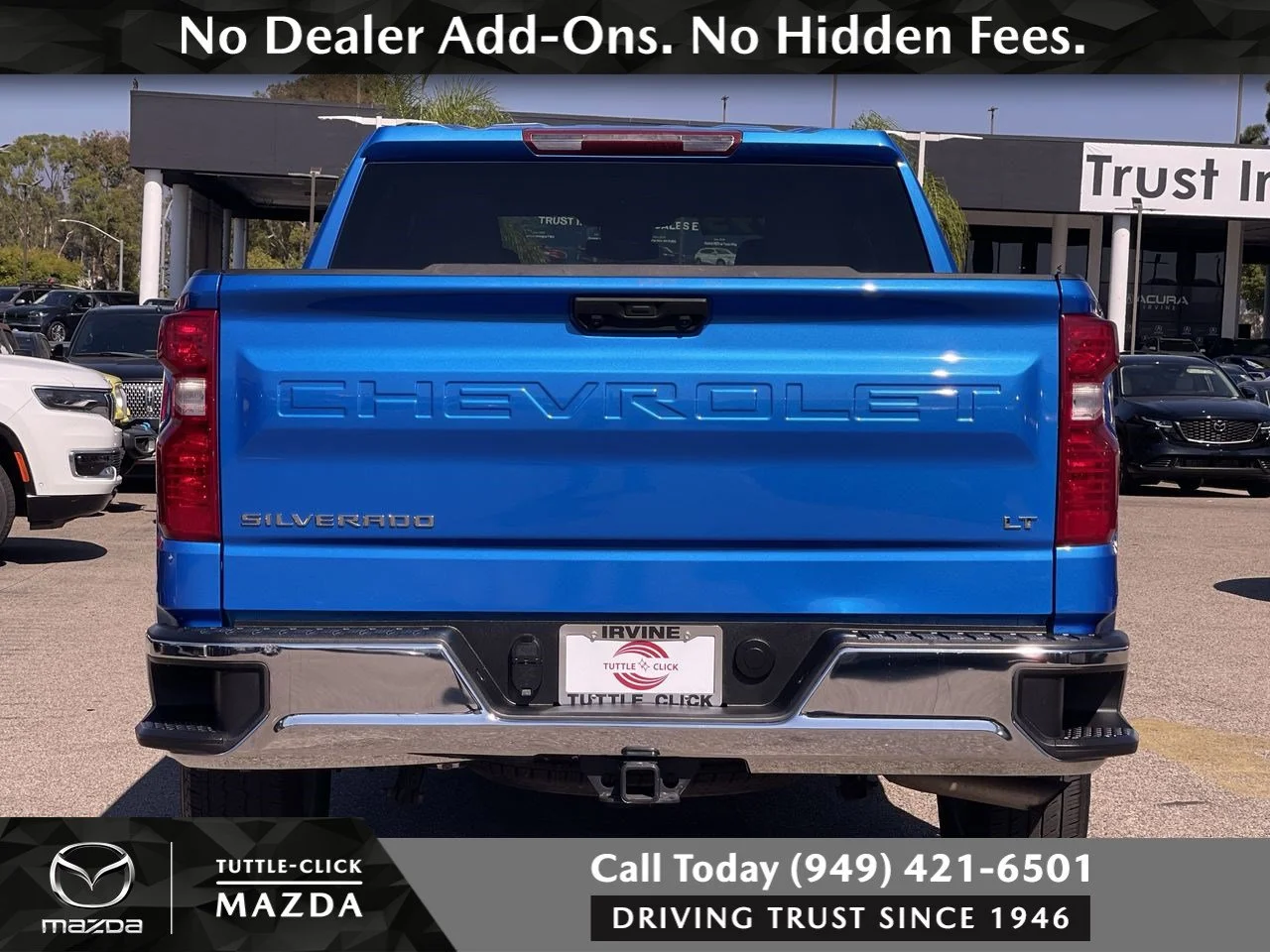 Used 2025 Riptide Blue Metallic Chevrolet LT image 14