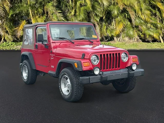 Used 2001 Red Jeep Sport image 2