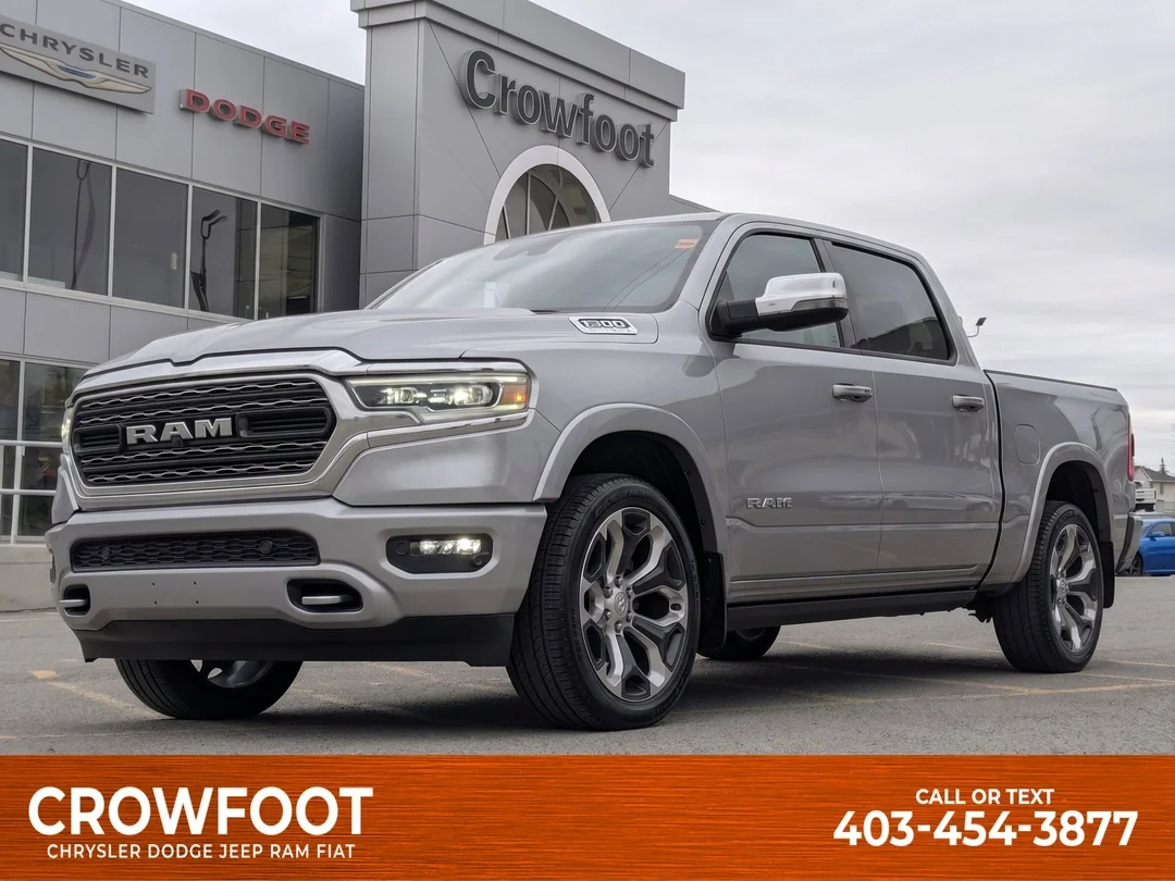Certified Used 2023 Silver RAM Limited - - 4x4 - Elite Pkg - Ltd Lvl 1 Grp - Pano Sunroof - 22 Wheels & More! image 1