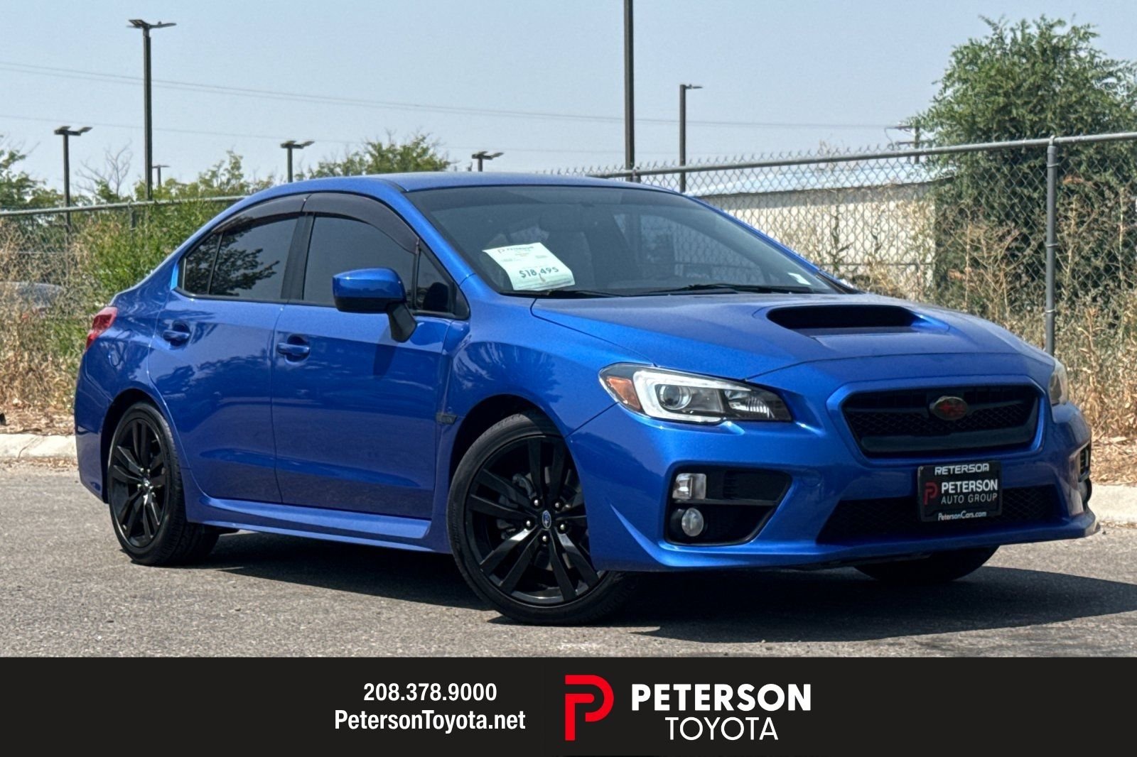 Used 2015 Blue Subaru WRX image 1