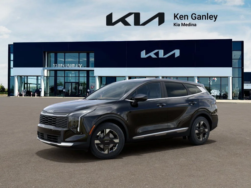 New 2026 Ebony Black Kia LX image 3