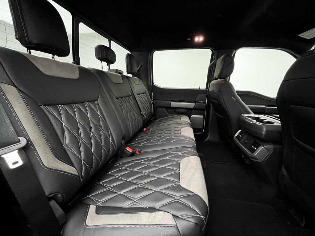 New 2025 White Ford XLT  Black Widow Lifted Truck image 33