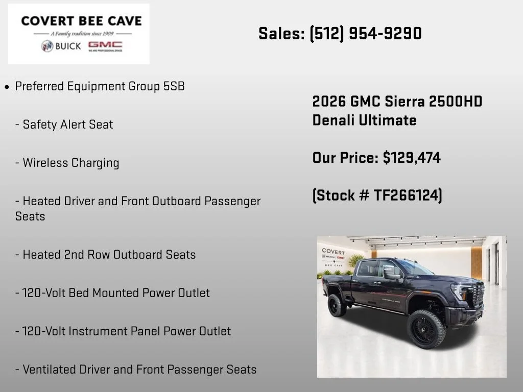 2026 GMC Sierra 2500HD Denali Ultimate - Photo 19