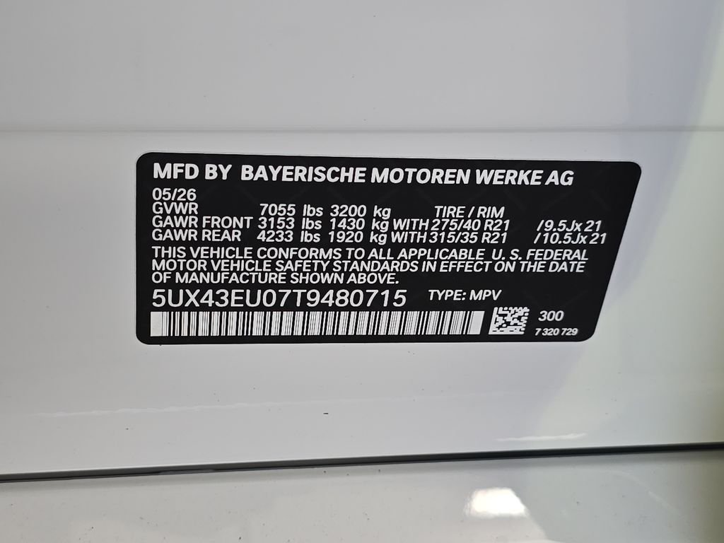 New 2026 Alpine White BMW xDrive50e image 23