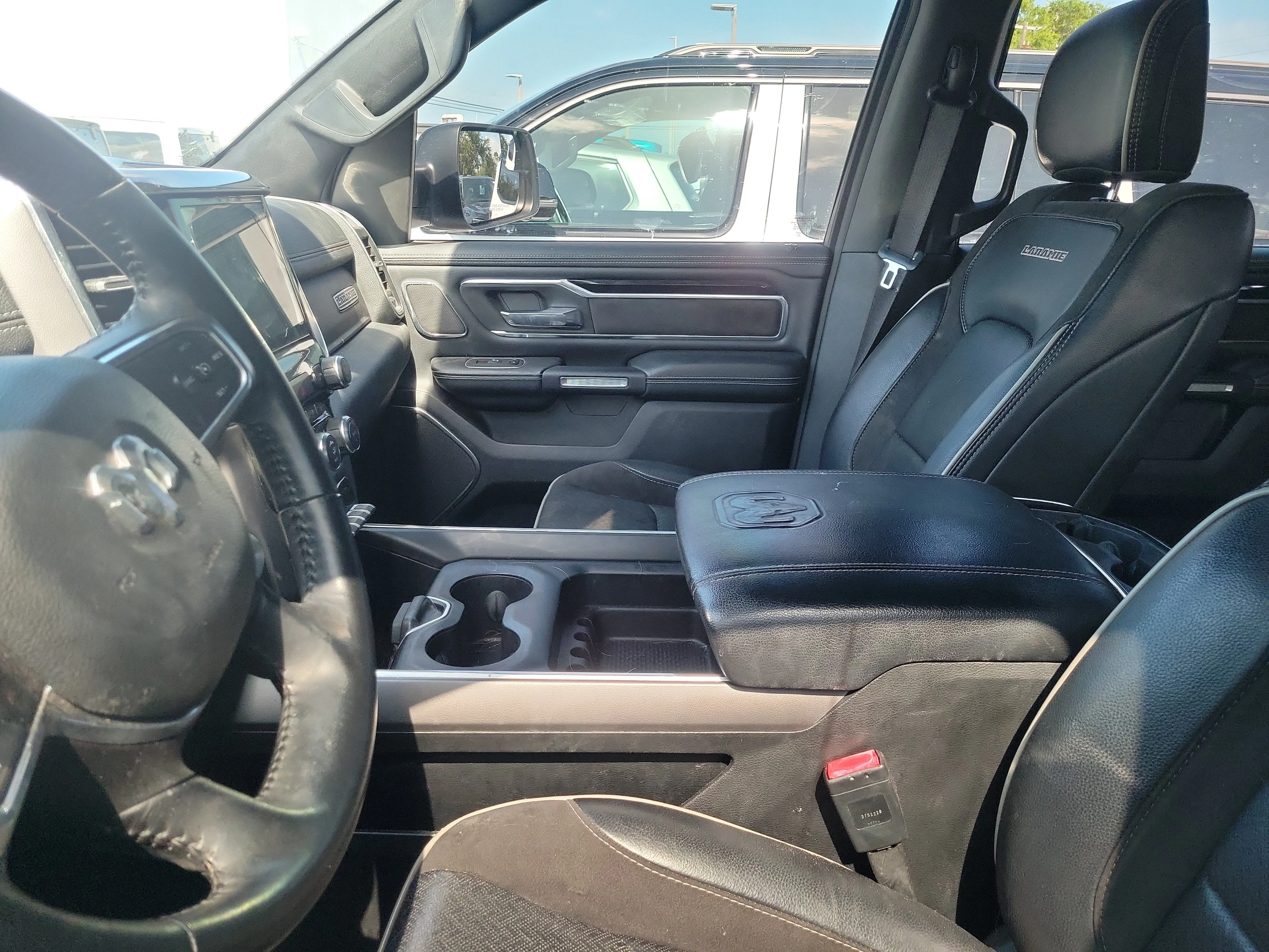 Used 2022 Bright White Clearcoat Ram Laramie image 6