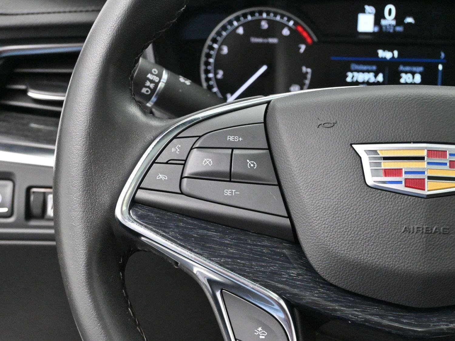 Used 2023 CRYSTAL WHITE TRICOAT Cadillac FWD Premium Luxury image 16