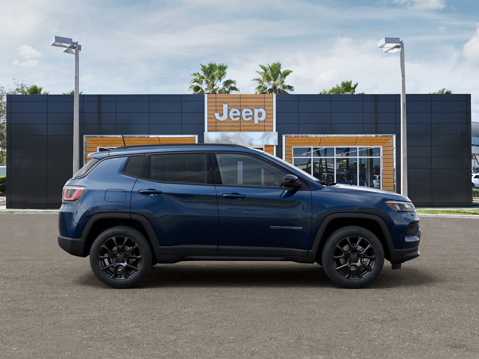 New 2026 Fathom Blue Pearl Coat Jeep Latitude Altitude image 47