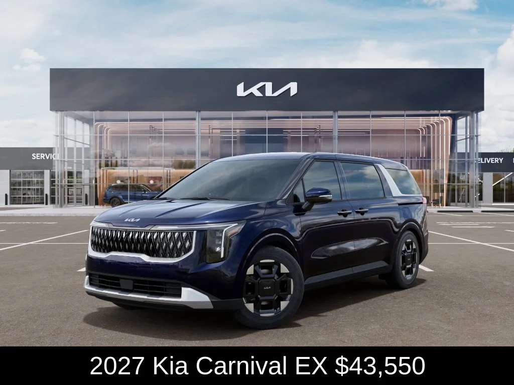 New 2027 Deep Chroma Blue Kia EX image 2