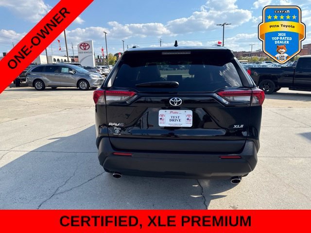 Certified Used 2025 Black Toyota XLE Premium image 6