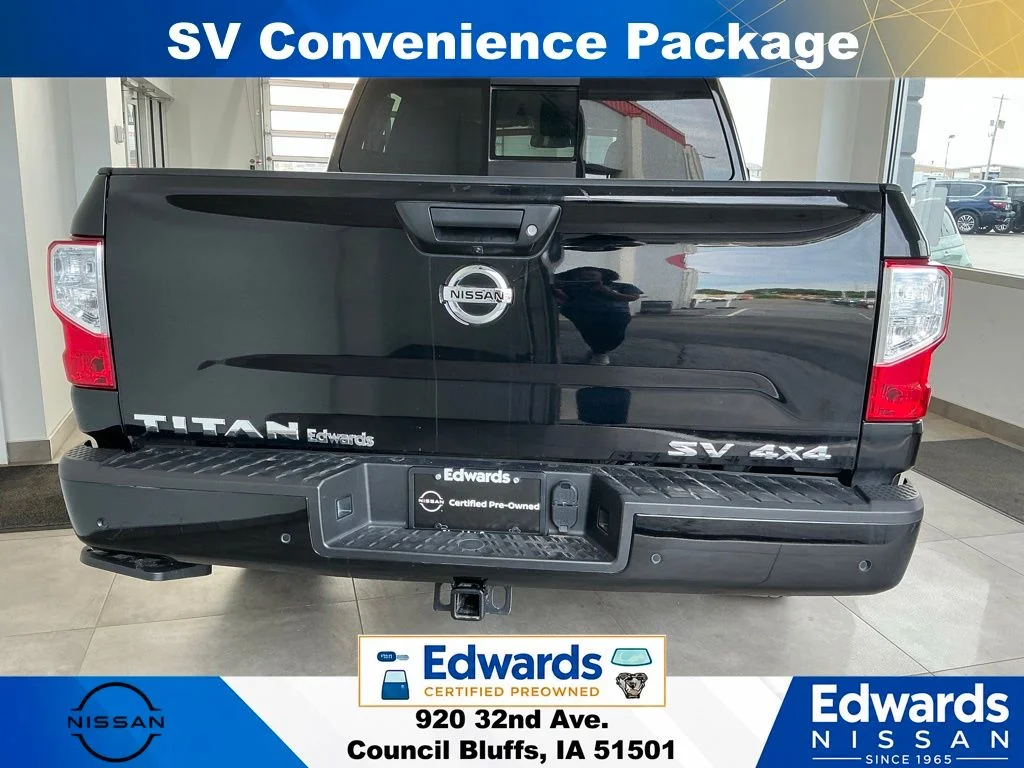 Certified Used 2021 Black Nissan SV image 8