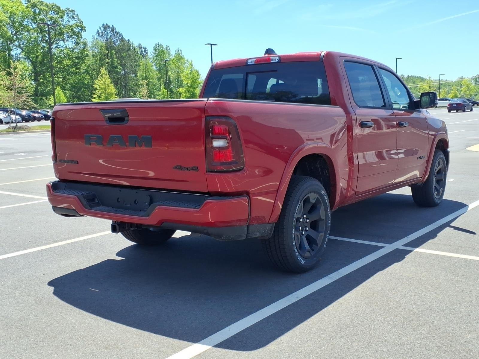 New 2026 Molten Red Pearl-Coat Exterior Paint RAM Big Horn image 2
