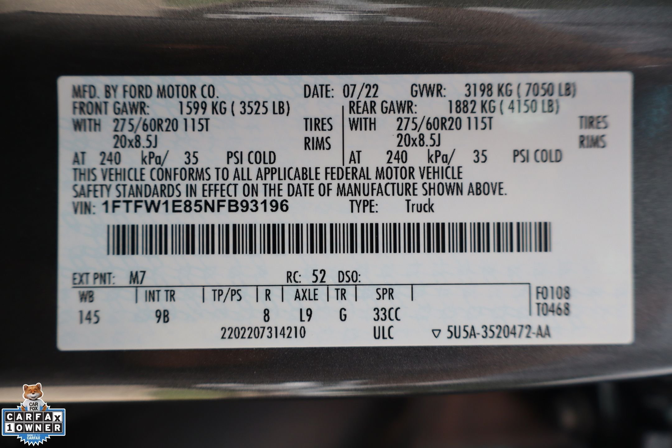 Certified Used 2022 Gray Metallic Ford Platinum image 31
