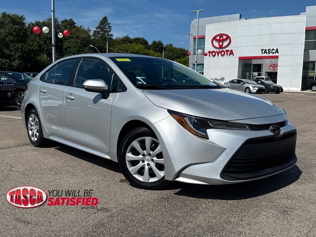 Used 2024 Silver Toyota LE image 1