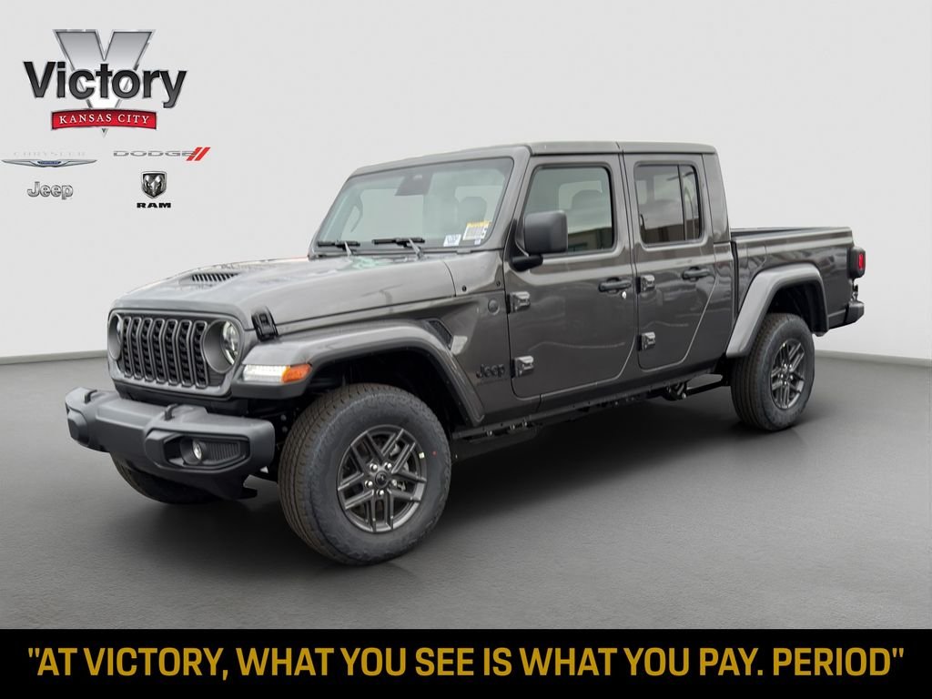 New 2026 Granite Crystal Metallic Clear-Coat Exterior Paint Jeep Sport S image 3