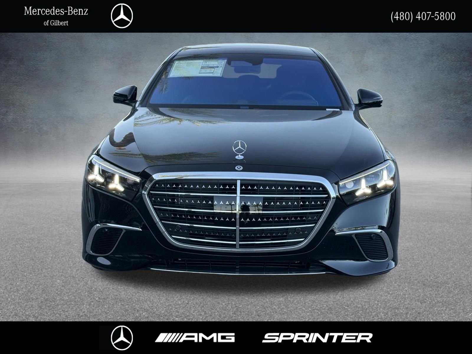 New 2027 Obsidian Black Metallic Mercedes-Benz S 500 image 2