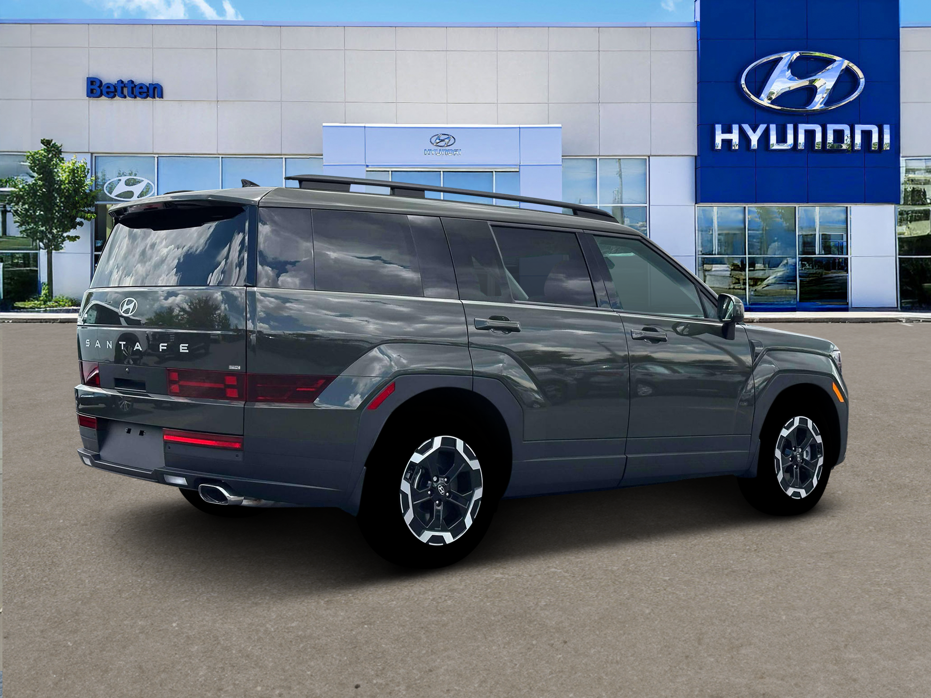 New 2026 Green Hyundai SEL AWD image 8