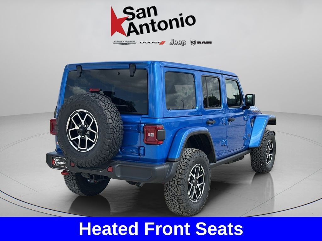 New 2026 Hydro Blue Pearl-Coat Exterior Paint Jeep Rubicon image 8