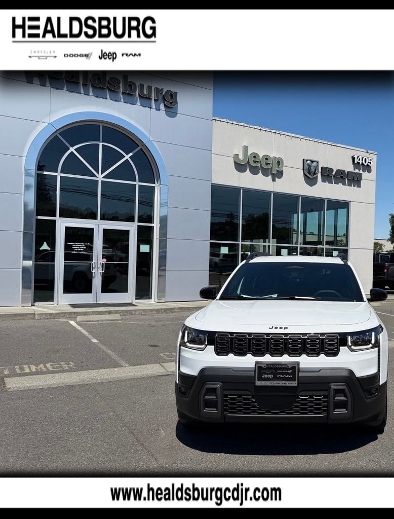 New 2026 Bright White Clear-Coat Exterior Paint Jeep Limited image 8