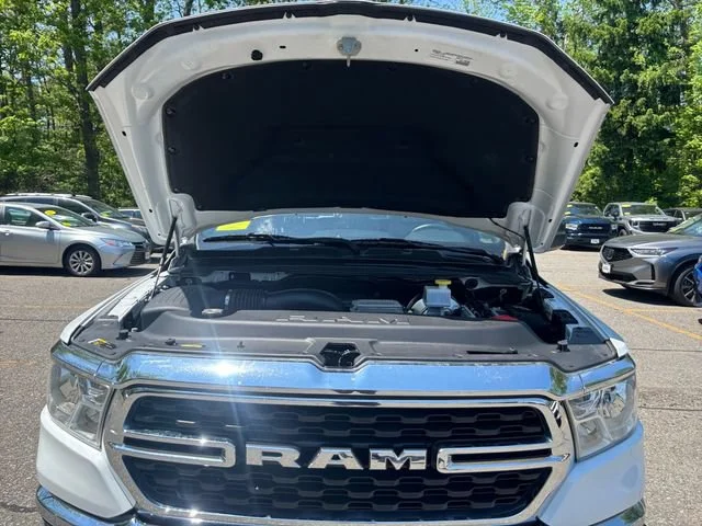 Used 2022 Bright White Clearcoat Ram Big Horn image 6