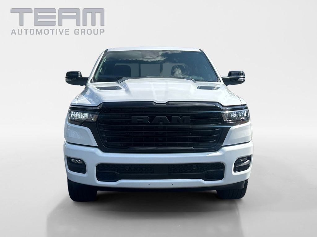 New 2026 Bright White Clear-Coat Exterior Paint RAM Laramie image 2