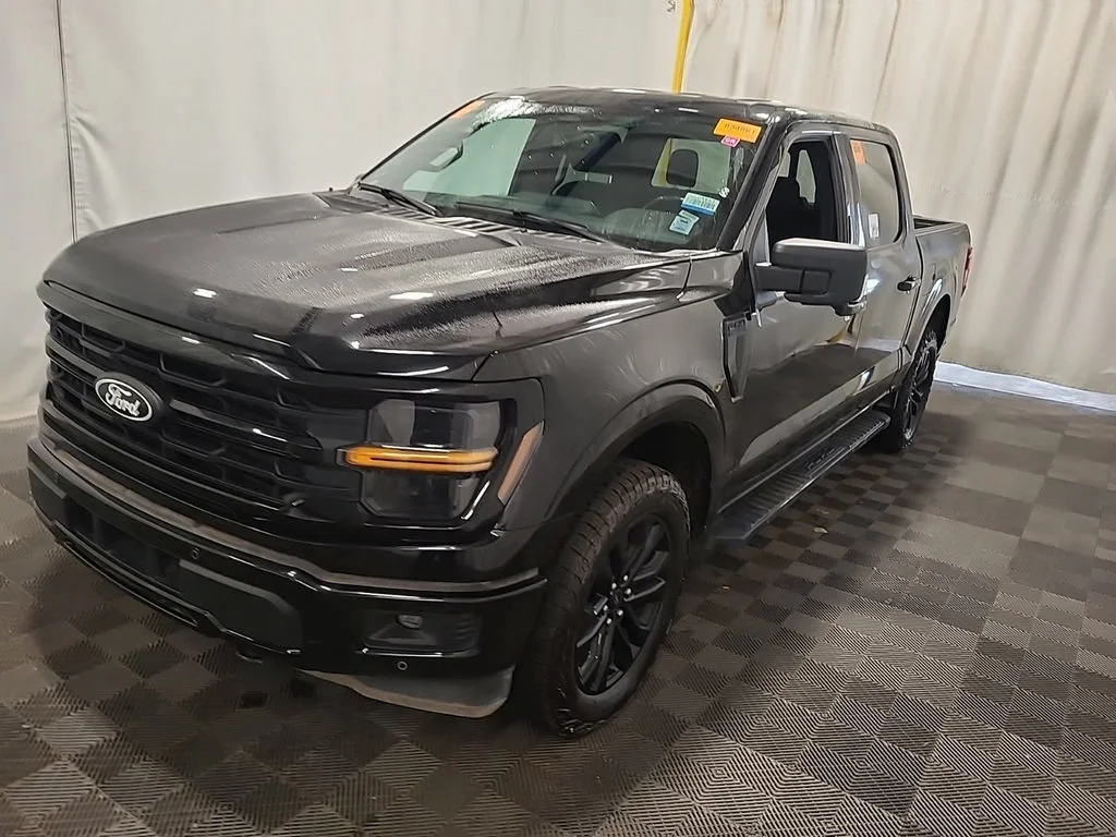Used 2024 Agate Black Metallic Ford XLT image 2