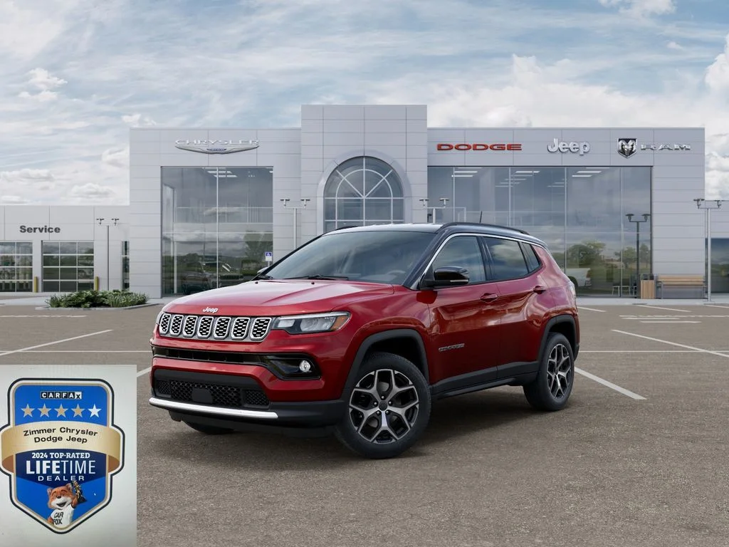 New 2026 Red Hot Pearl-Coat Exterior Paint Jeep Limited image 1