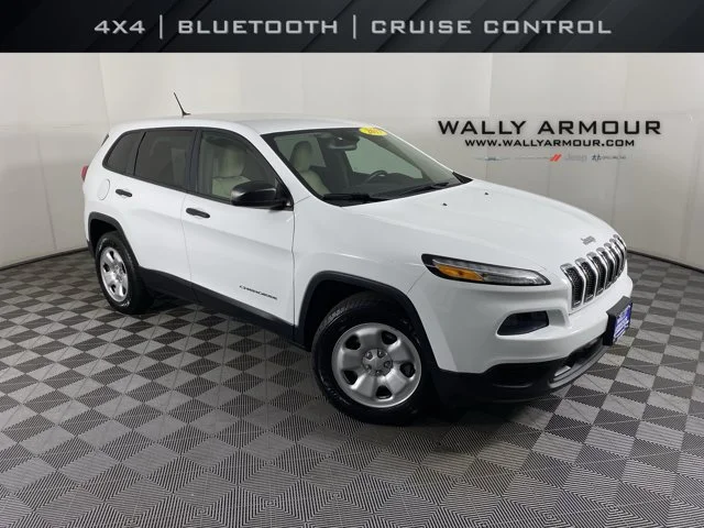 Used 2017 White Jeep Sport image 1