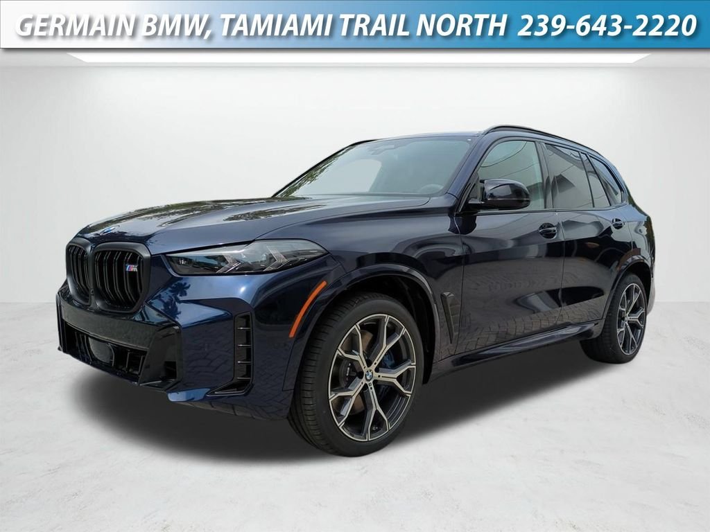 New 2026 Tanzanite Blue II Metallic BMW M60i image 1
