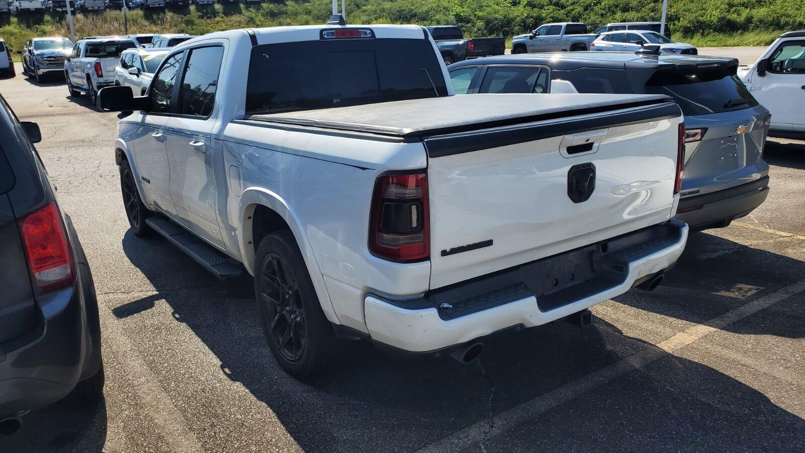 Used 2020 Bright White Clearcoat Ram Laramie image 8