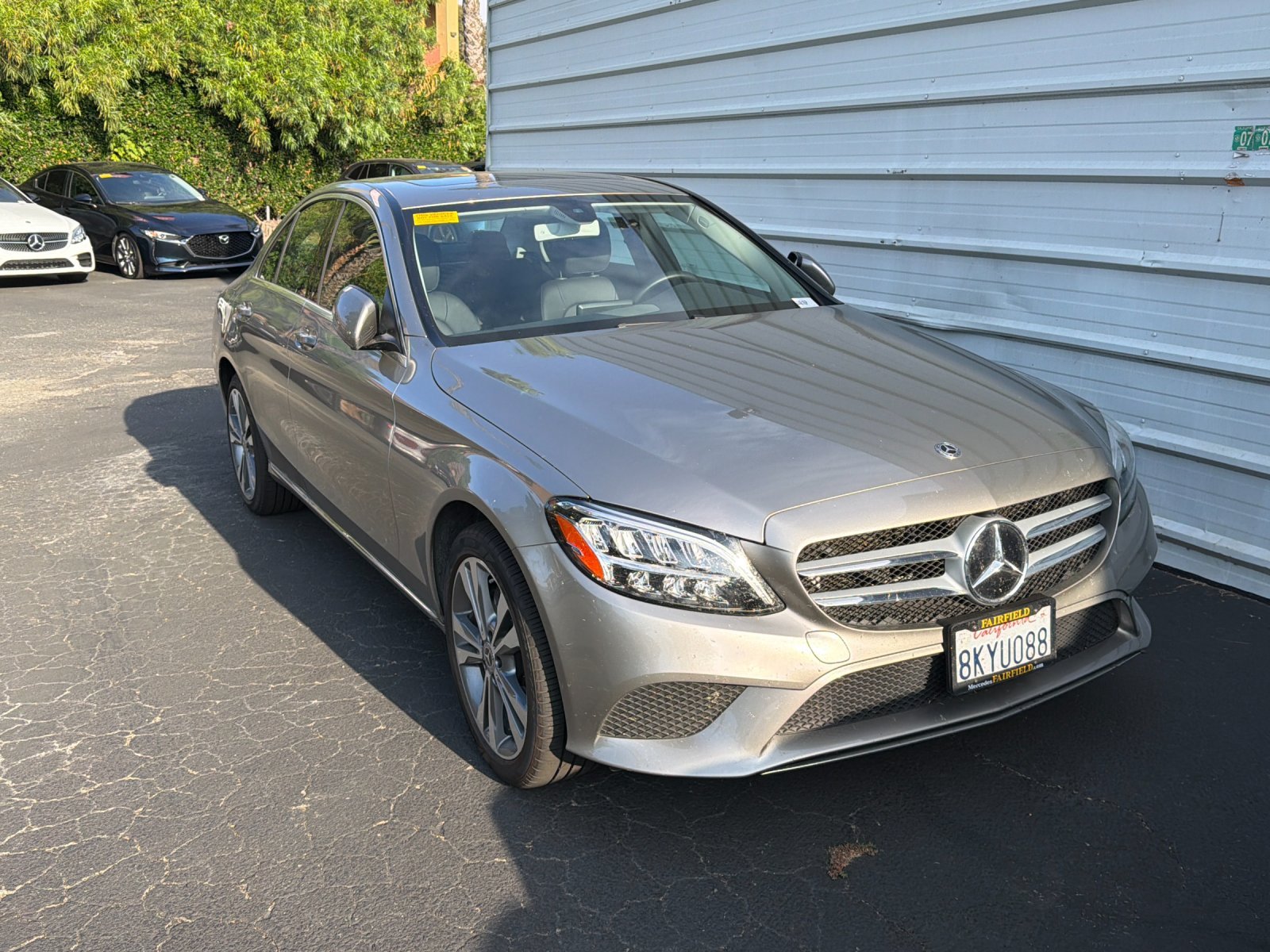 Used 2019 Mojave Silver Metallic Mercedes-Benz C 300 4D Sedan 4MATIC® image 2