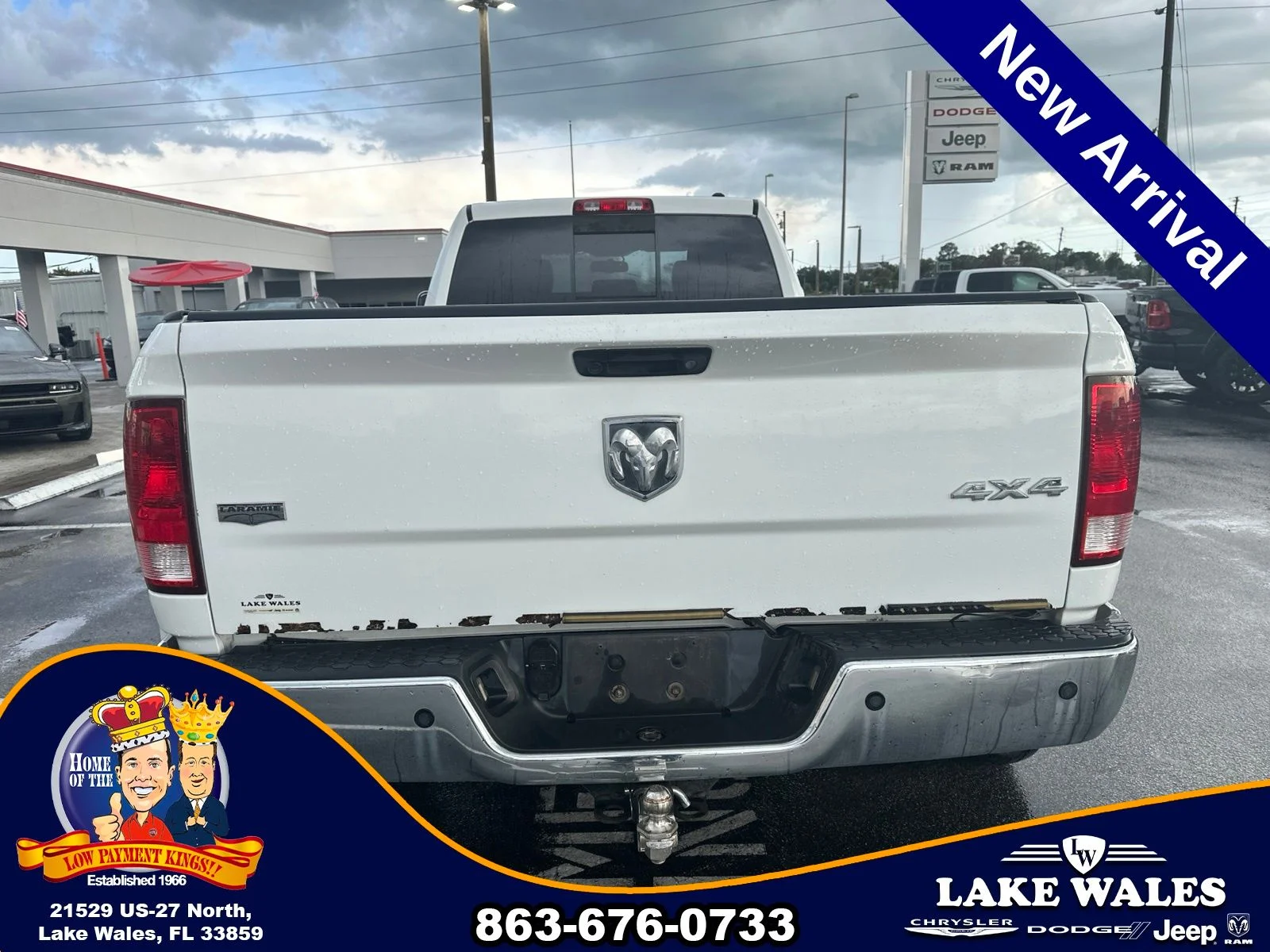 Used 2011 White Ram Laramie image 4