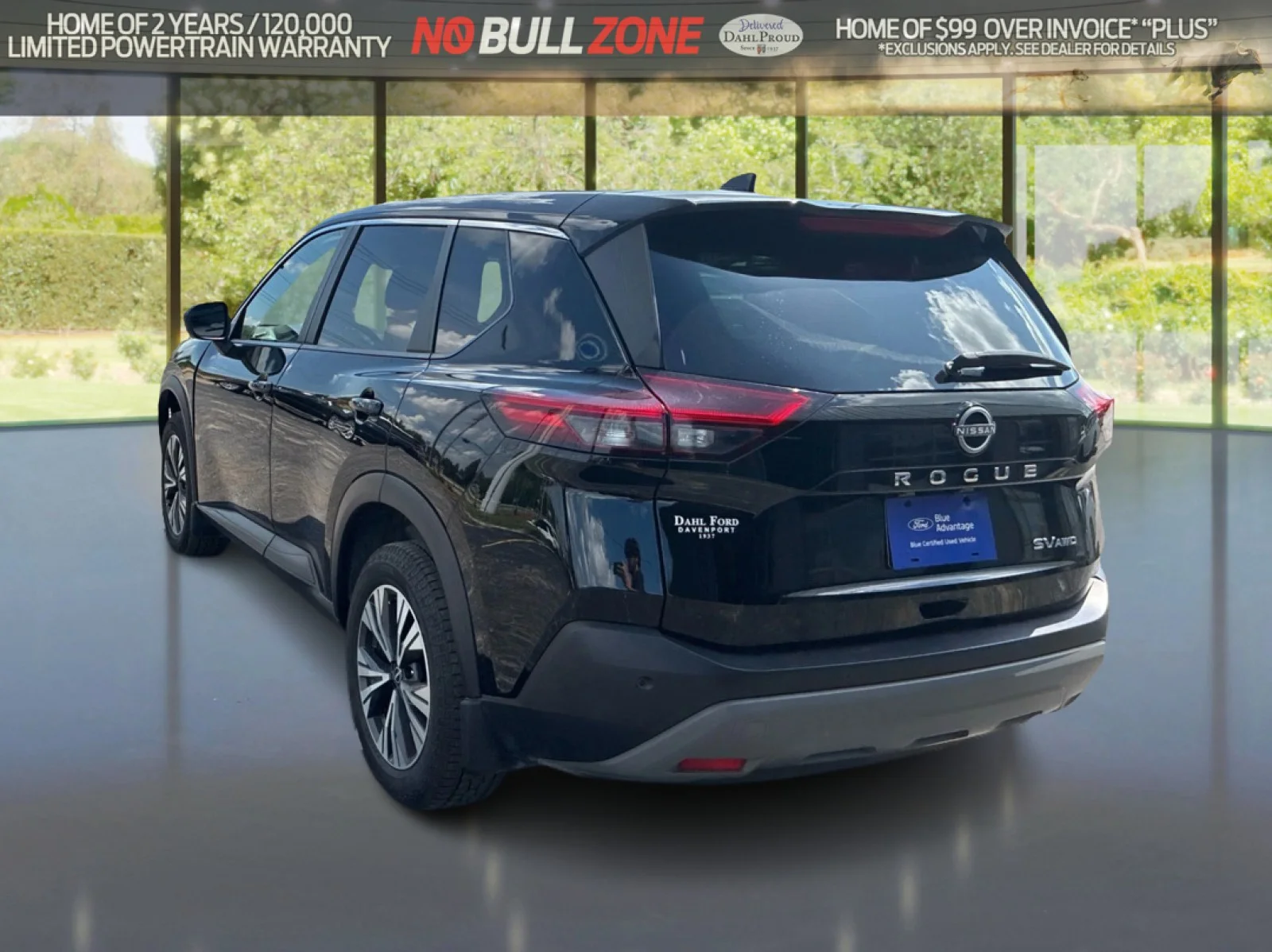 Certified Used 2023 Black Nissan SV image 3