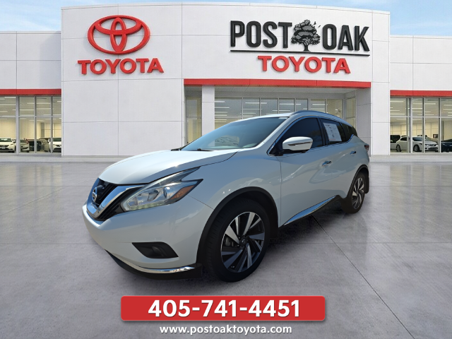 Used 2018 Nissan Murano Platinum with VIN 5N1AZ2MH2JN187098 for sale in Midwest City, OK