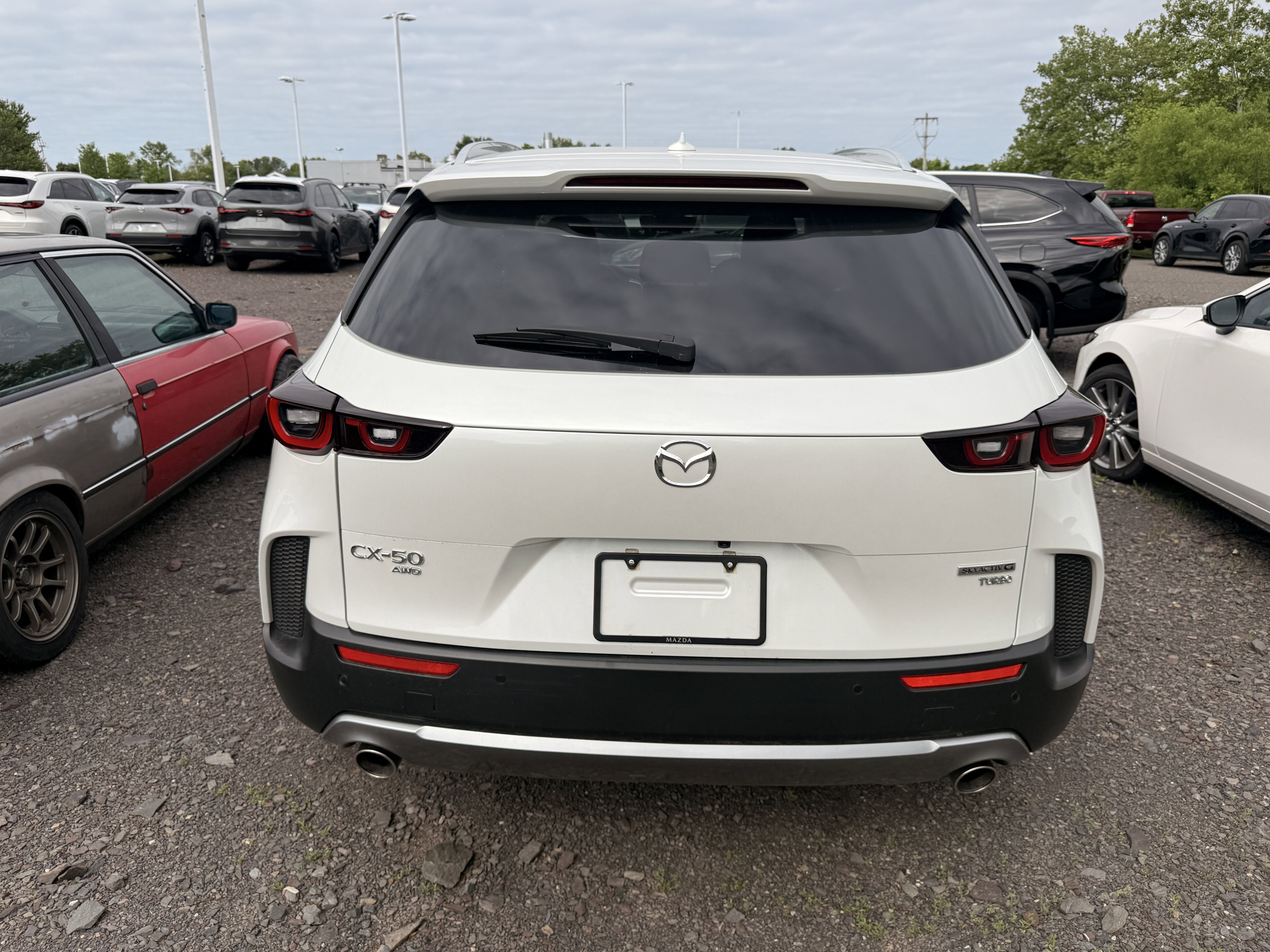 Used 2024 Wind Chill Pearl Mazda 2.5 Turbo Premium Plus Package image 8