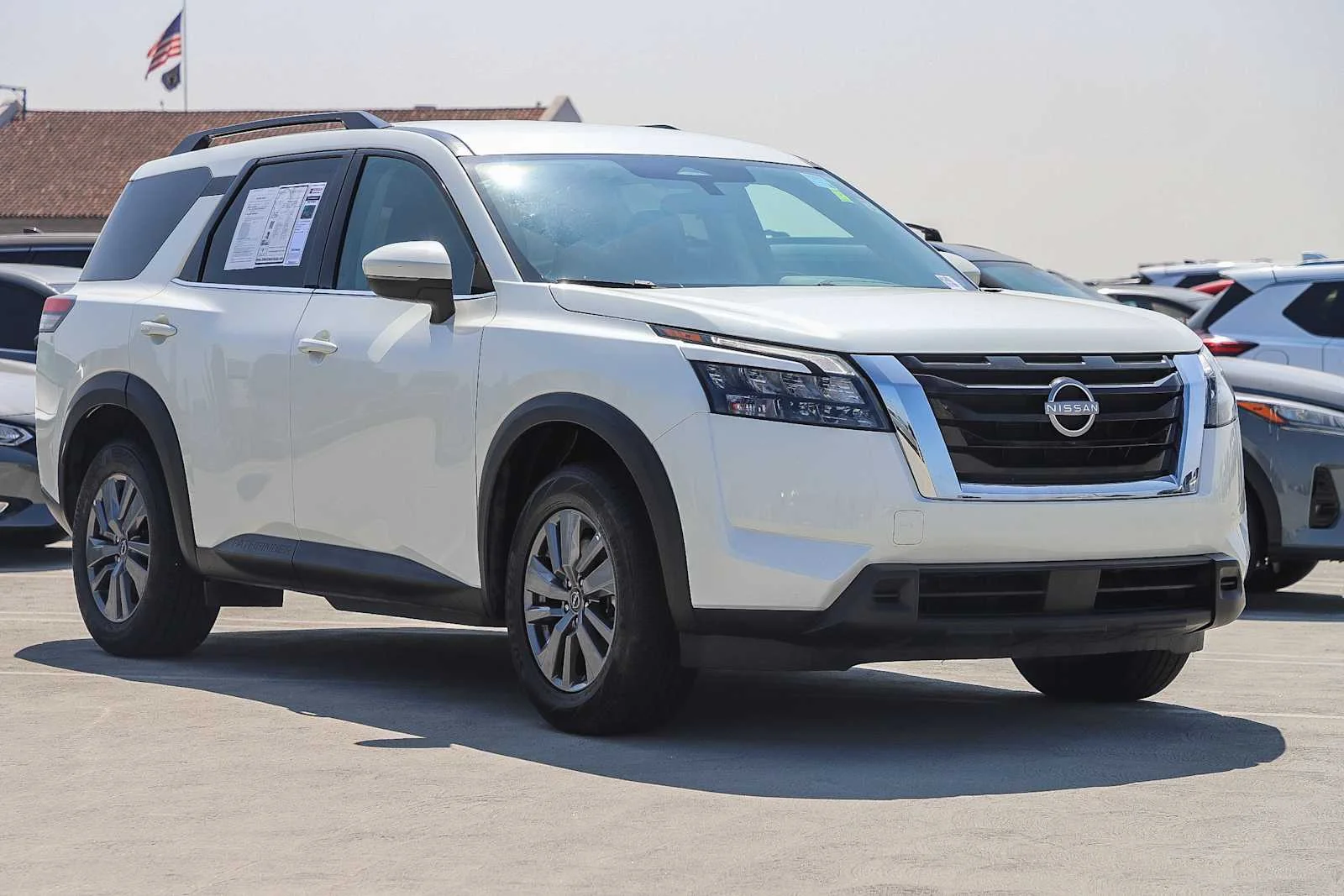 Used 2024 Pearl White Tricoat Nissan SV image 3