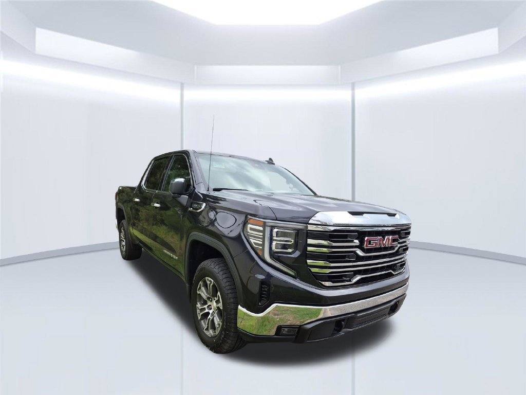 Used 2025 Titanium Rush Metallic GMC SLT image 3