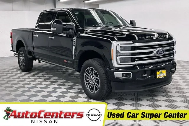 Used 2023 Agate Black Metallic Ford Limited image 1