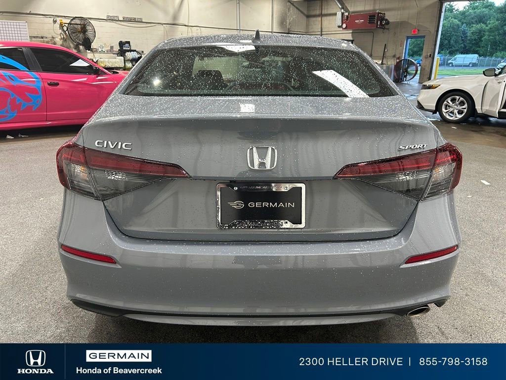 Certified Used 2025 Urban Gray Pearl Honda 4D SPORT image 38