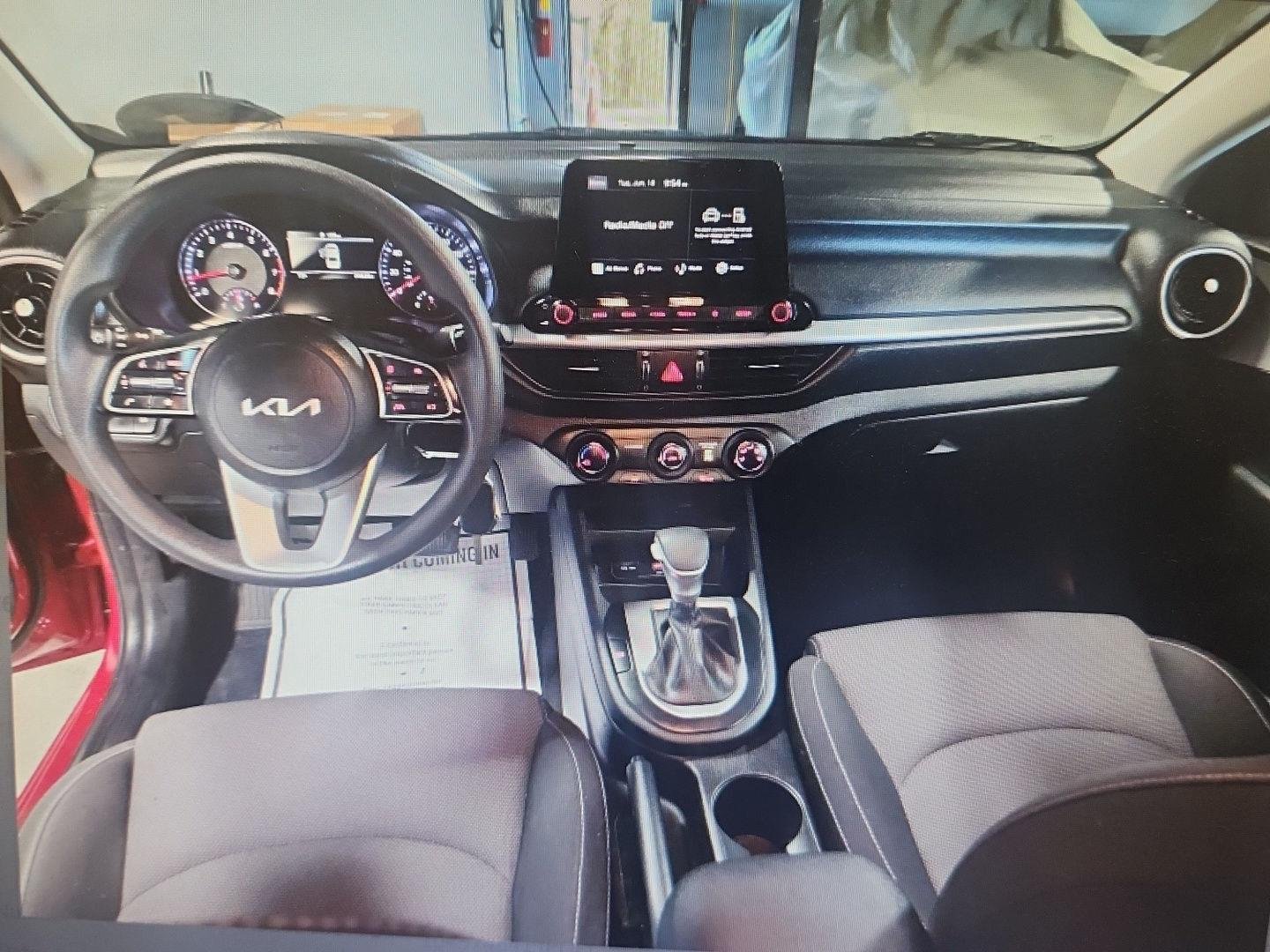 Used 2023 Currant Red Kia LXS image 13