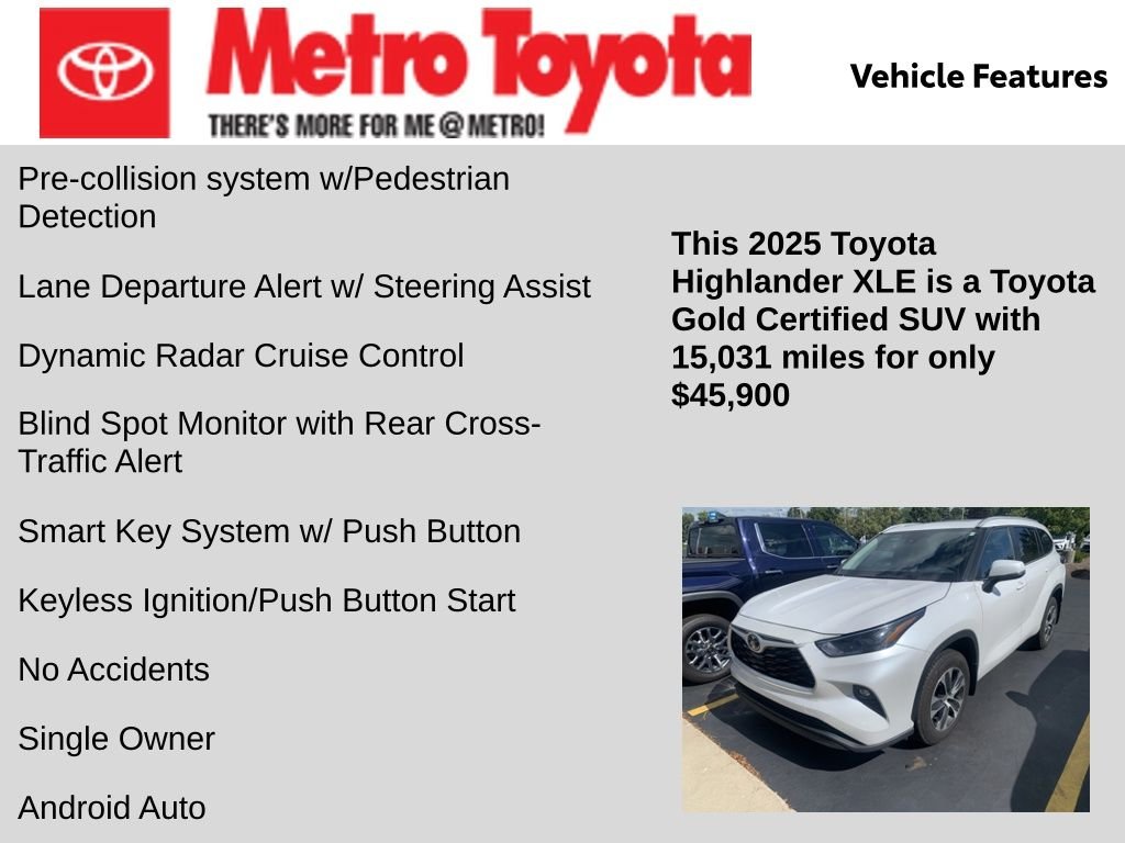 Certified Used 2025 Beige Toyota XLE image 33