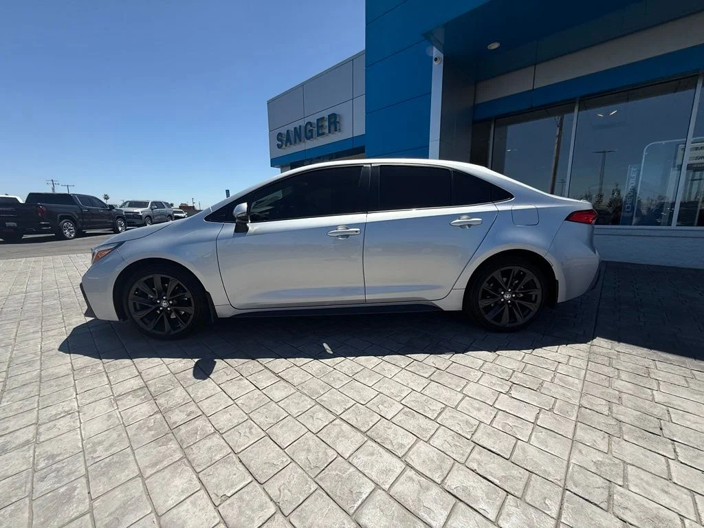Used 2024 Silver Toyota SE image 7