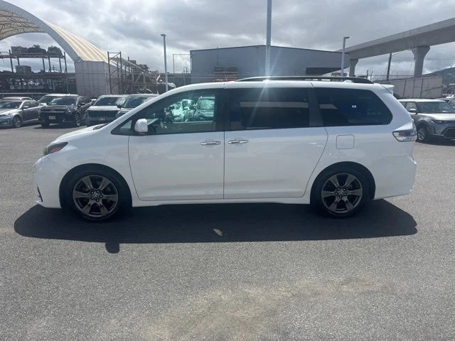 Used 2020 White Toyota SE image 2