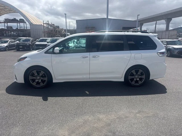 Used 2020 White Toyota SE image 2