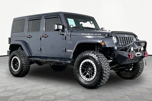 Used 2017 Black Jeep Unlimited Rubicon image 3
