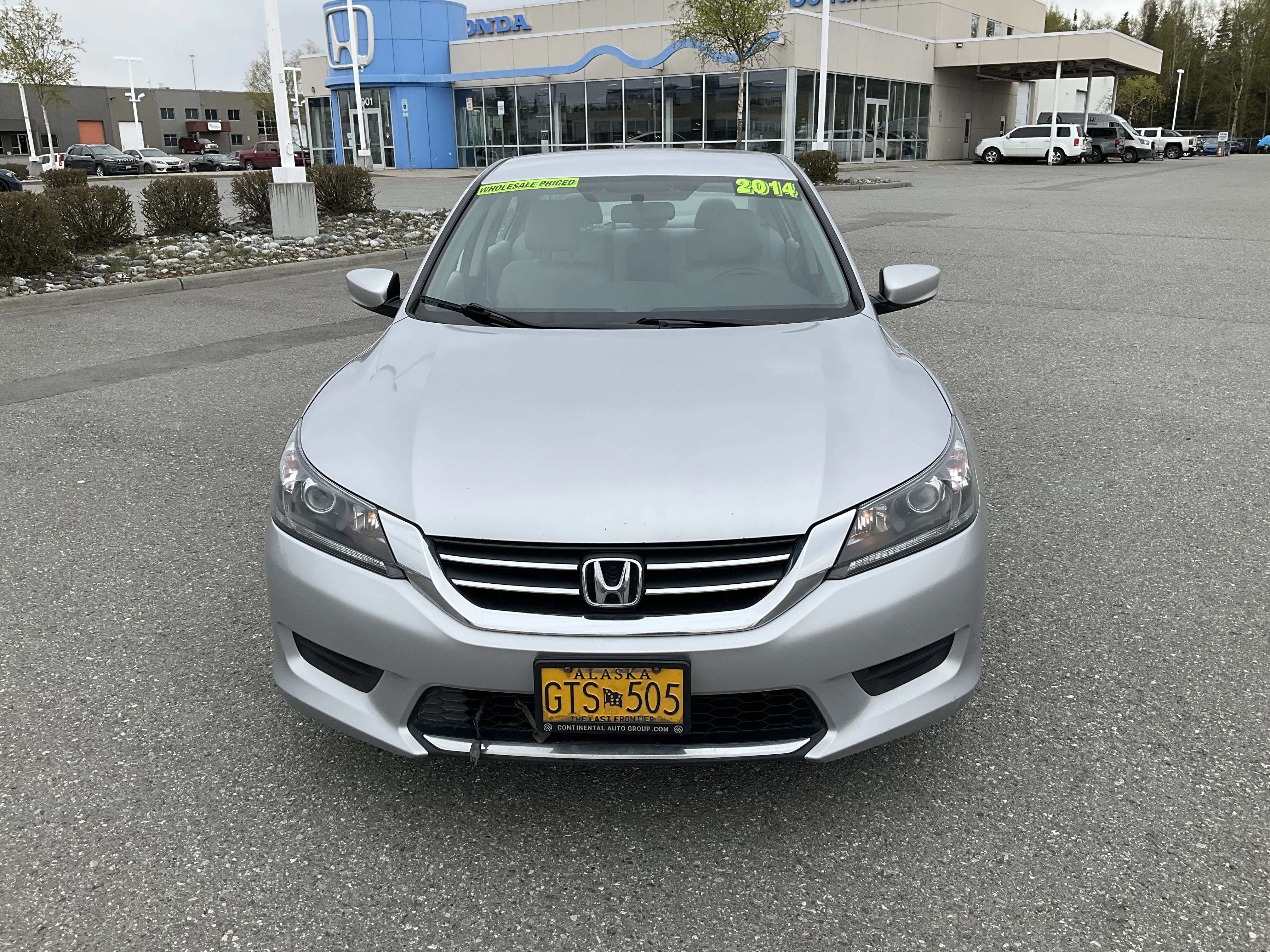 Used 2014 Honda Accord LX with VIN 1HGCR2F38EA160727 for sale in Anchorage, AK
