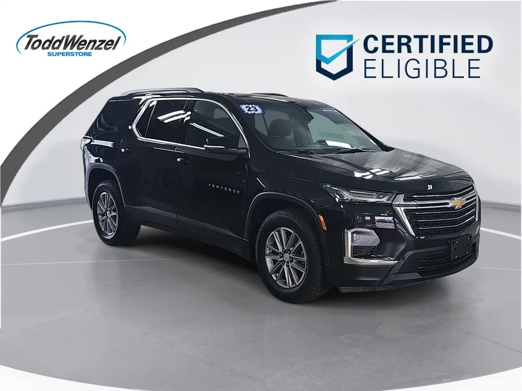 Certified Used 2023 Black Chevrolet LT image 1