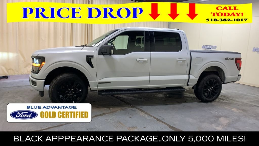 Certified Used 2025 White Metallic Ford XLT image 6
