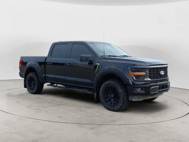 Certified Used 2024 Agate Black Metallic Ford STX image 3