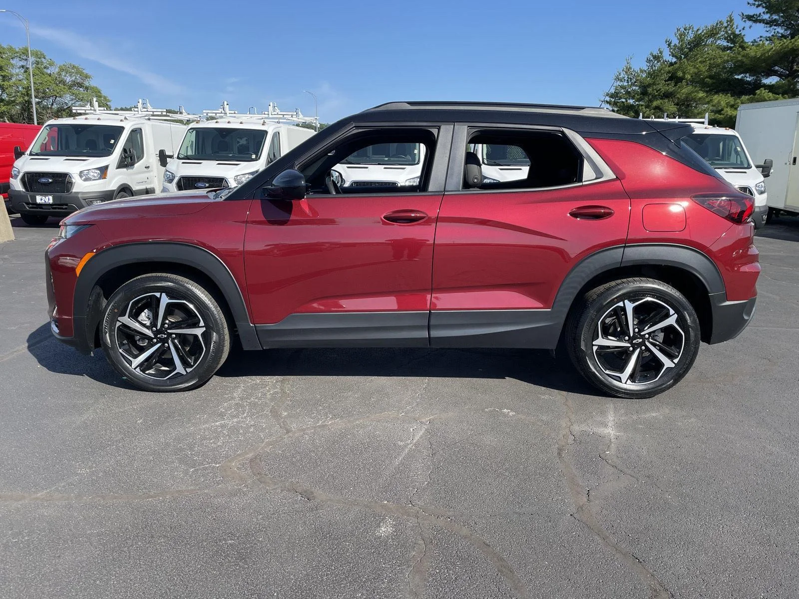 Used 2023 Crimson Metallic Chevrolet RS image 2
