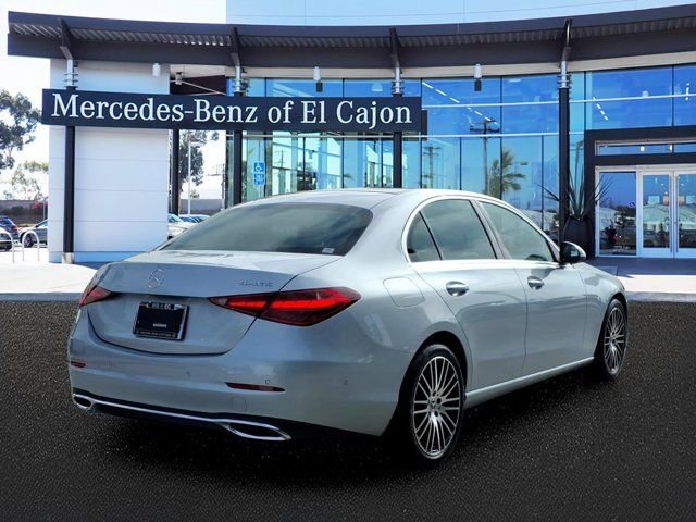 New 2026 Cirrus Silver Metallic Mercedes-Benz C 300 image 3
